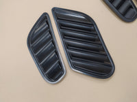 ABS plastic BMW E46 M3 Style Hood Bonnet Air Intake Vents Covers 4 pcs Set