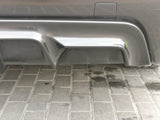 ABS plastic BMW E60 E61 Rear diffuser M Tech Lip Spoiler 1 exhaust ( fits M sport and M paket )