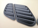 ABS plastic BMW E39 M5 Style Hood Bonnet Air Intake Vents Covers 4 pcs Set