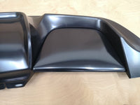 ABS plastic BMW E60 E61 Rear diffuser M Tech Lip Spoiler 1 exhaust ( fits M sport and M paket )