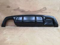 ABS plastic BMW E60 E61 Rear diffuser M Tech Lip Spoiler 1 exhaust ( fits M sport and M paket )