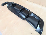 ABS plastic BMW E60 E61 Rear diffuser M Tech Lip Spoiler 1 exhaust ( fits M sport and M paket )