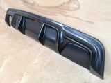 ABS plastic BMW E60 E61 Rear diffuser M Tech Lip Spoiler 1 exhaust ( fits M sport and M paket )