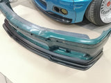 BMW E36 M3 Front Lip Spoiler Splitter GT R style ABS plastic